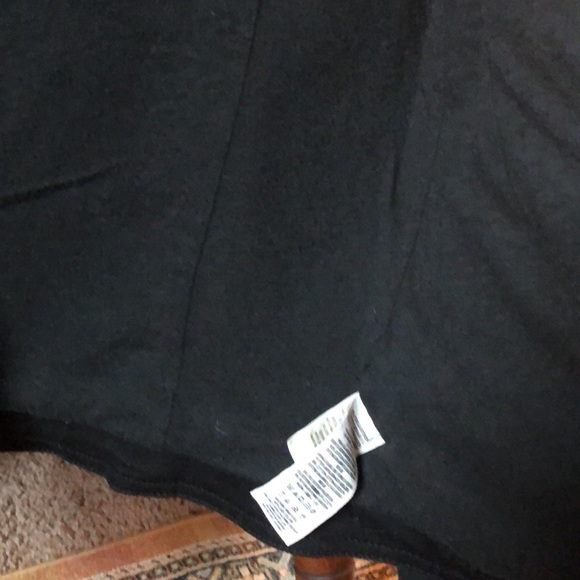 *RARE* Free People Shawl Collar Moto Jacket Black Denim Size 0 - Picture 13 of 13